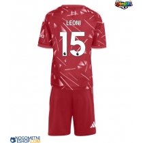 Otroški Nogometni dresi Liverpool Giovanni Leoni #15 Domači 2026-27 Kratek Rokav (+ Kratke hlače)